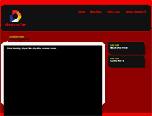 Tablet Screenshot of dhammaweb.tv